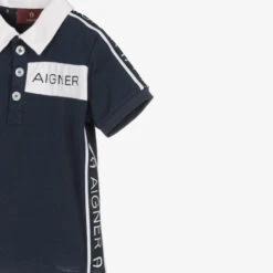 AIGNER Boys Navy Blue Logo Cotton Polo Shirt 5 AIGNER Boys Navy Blue Logo Cotton Polo Shirt -Casual Wear Co Shop aigner boys navy blue logo cotton polo shirt 527201 f3f2242fe6aaa27b4a0b3effccbf451793af0588