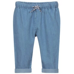 Carrement Beau Carrément Beau Boys Blue Cotton Trousers