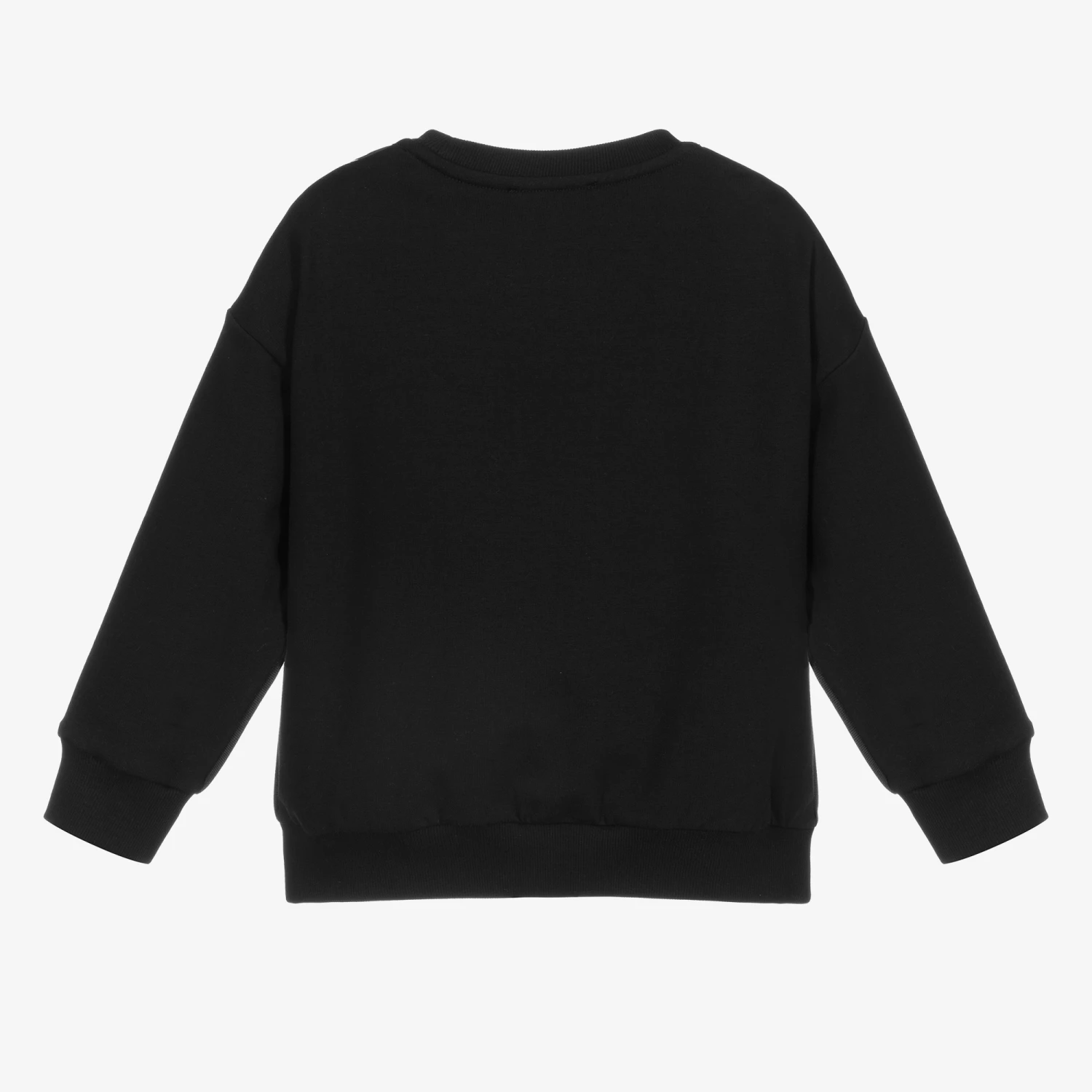Emporio Armani Black Logo Tape Sweatshirt 2 Emporio Armani Black Logo Tape Sweatshirt - Image 2