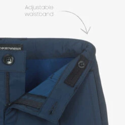Emporio Armani Boys Navy Blue Cotton Trousers -Casual Wear Co Shop emporio armani boys navy blue cotton trousers 499721 48efb9eb589b3cc69f256f5bef3a4ad489252f65