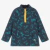 Frugi Boys Blue Snuggle Fleece Sweatshirt