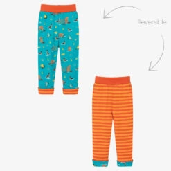 Frugi Cotton Reversible Trousers
