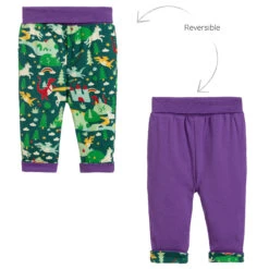 Frugi Green Reversible Trousers