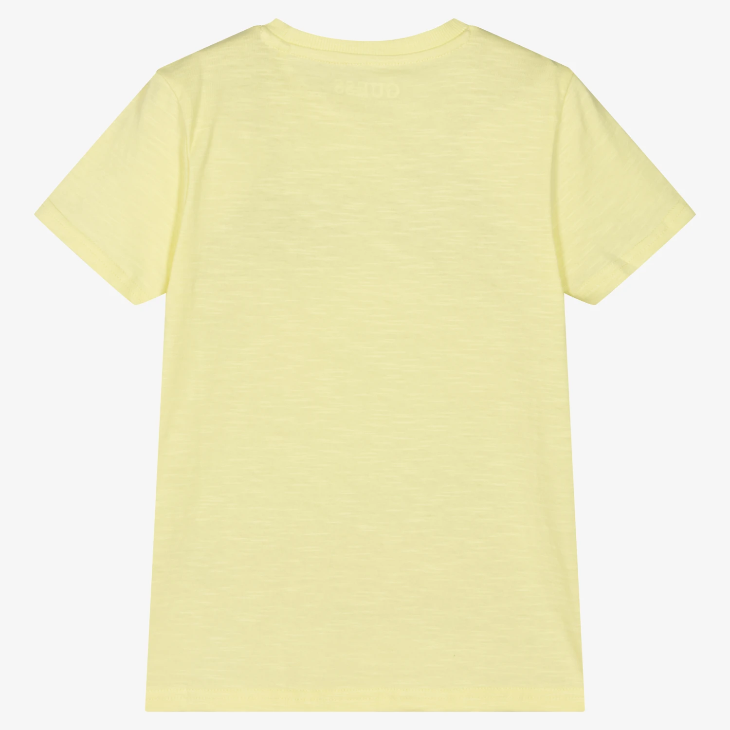 Guess Boys Lime Green Graphic Logo T-Shirt 2 Guess Boys Lime Green Graphic Logo T-Shirt - Image 2