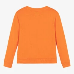 Guess Boys Orange Cotton Logo Sweatshirt -Casual Wear Co Shop guess boys orange cotton logo sweatshirt 513288 6888e3bc8dafc0483096408ce070bff6c95b85ef