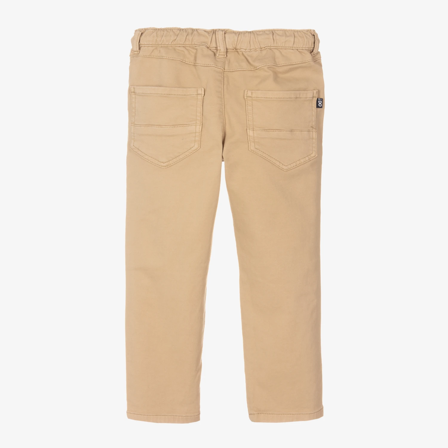 IDO Baby Boys Beige Chino Trousers 2 IDO Baby Boys Beige Chino Trousers - Image 2