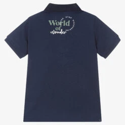 IDO Baby Boys Blue Cotton Cactus Polo Shirt -Casual Wear Co Shop ido boys blue cotton cactus polo shirt 507641 b0a87484d29ed5c9315c134512cae554bce27473