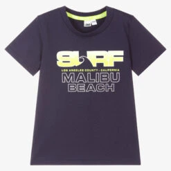 IDO Junior Boys Blue Cotton T-Shirt