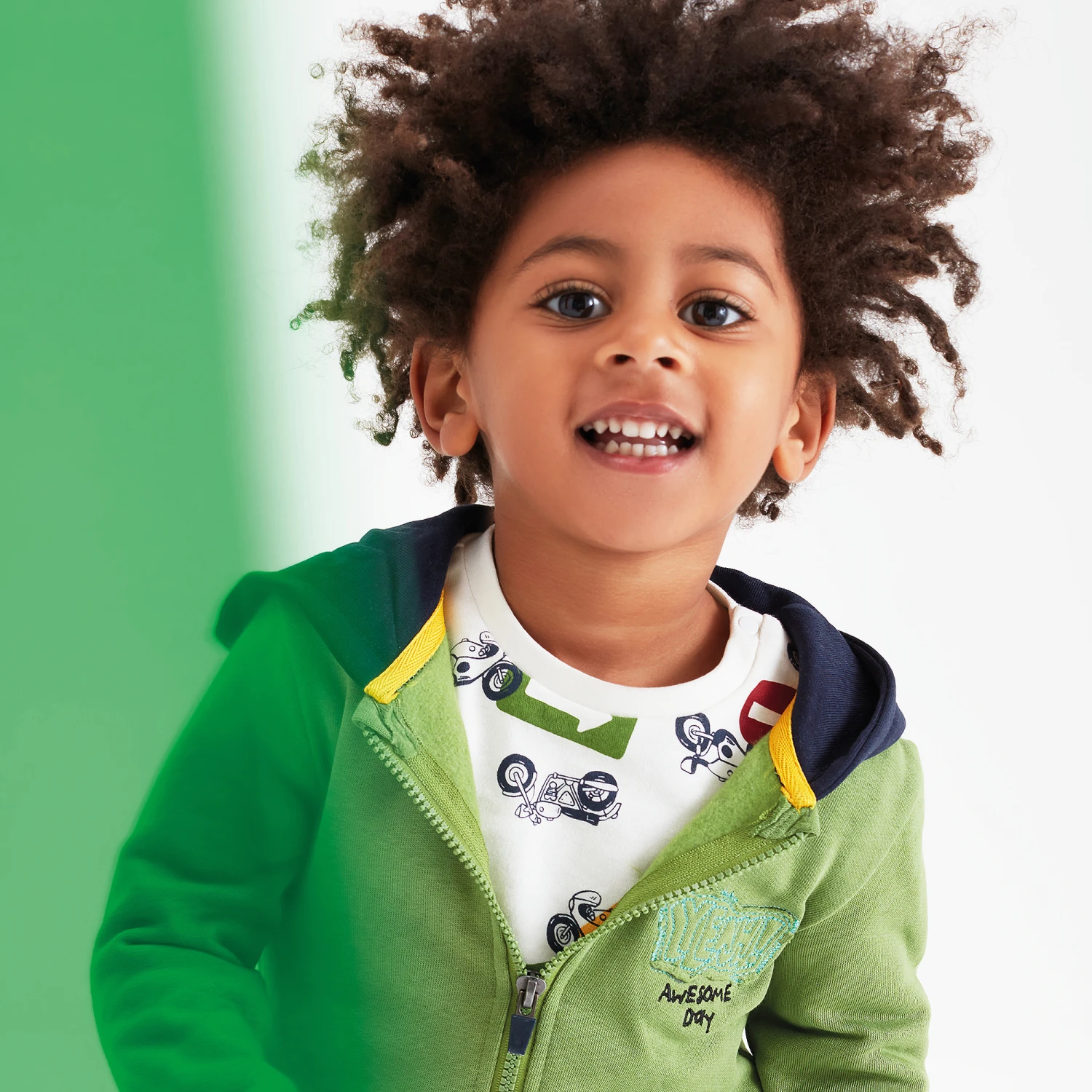 IDO Baby Boys Ivory Cotton Motorbike Top 4 IDO Baby Boys Ivory Cotton Motorbike Top - Image 4