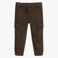 IDO Baby Boys Khaki Green Trousers