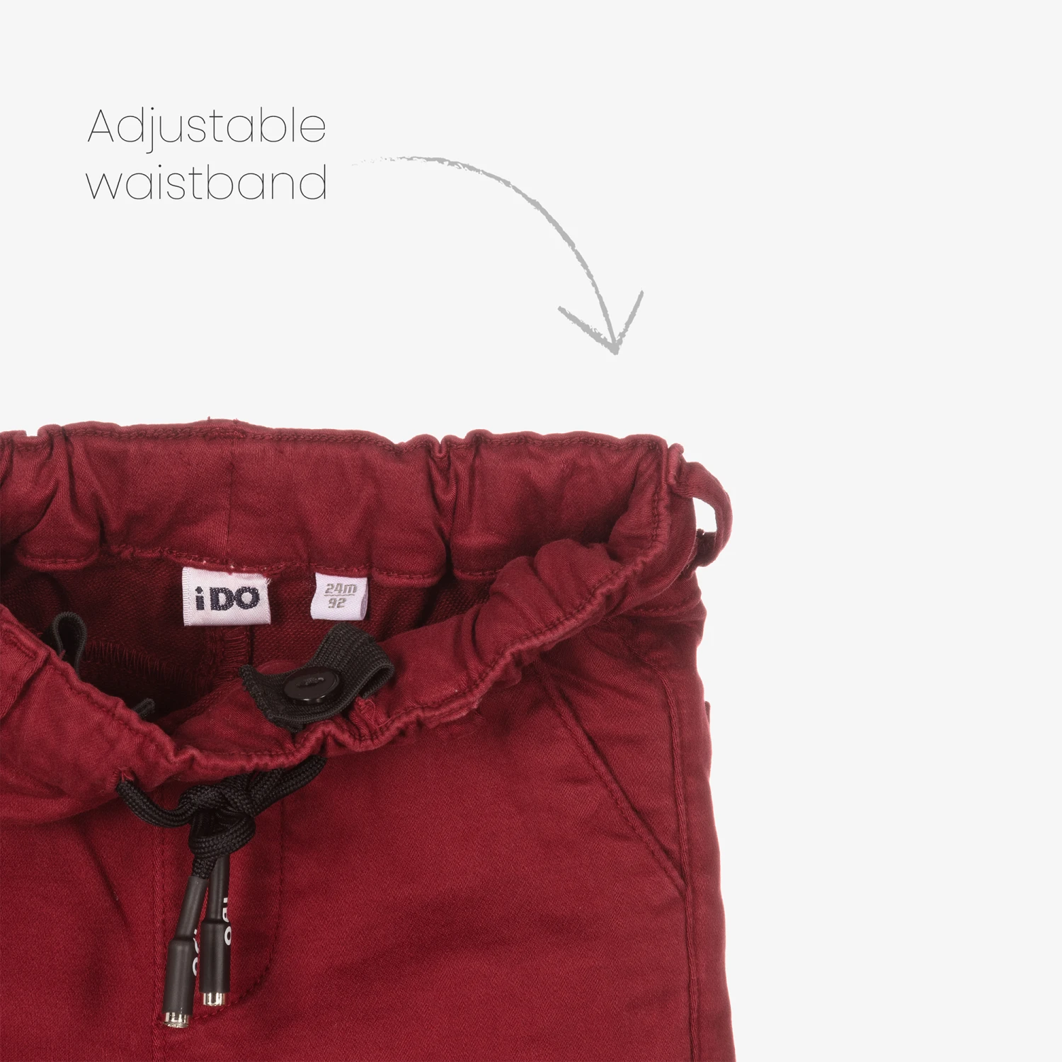 IDO Baby Boys Red Chino Trousers 4 IDO Baby Boys Red Chino Trousers - Image 4