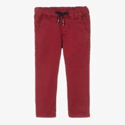 IDO Baby Boys Red Chino Trousers