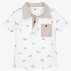 IDO Baby White Cotton Jersey Polo Shirt -Casual Wear Co Shop ido white cotton jersey polo shirt 444307 4e0c846d5f54466635f1b563cb2dd4e08a4e28b4