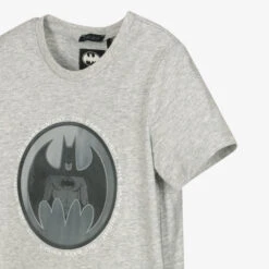IKKS Boys Grey Batman Cotton T-Shirt -Casual Wear Co Shop ikks boys grey batman cotton t shirt 506309 c89456d3df3562b196450adba90721ea565f1130