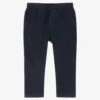 Il Gufo Baby Boys Blue Twill Trousers