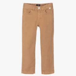 Il Gufo Boys Beige Cotton Trousers