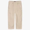 Il Gufo Boys Beige Tapered Trousers