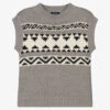 Il Gufo Boys Grey Knitted Slipover