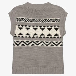 Il Gufo Boys Grey Knitted Slipover -Casual Wear Co Shop il gufo boys grey knitted slipover 460428 8308d59a1227f67dae35ea370c8457f8f19b2763