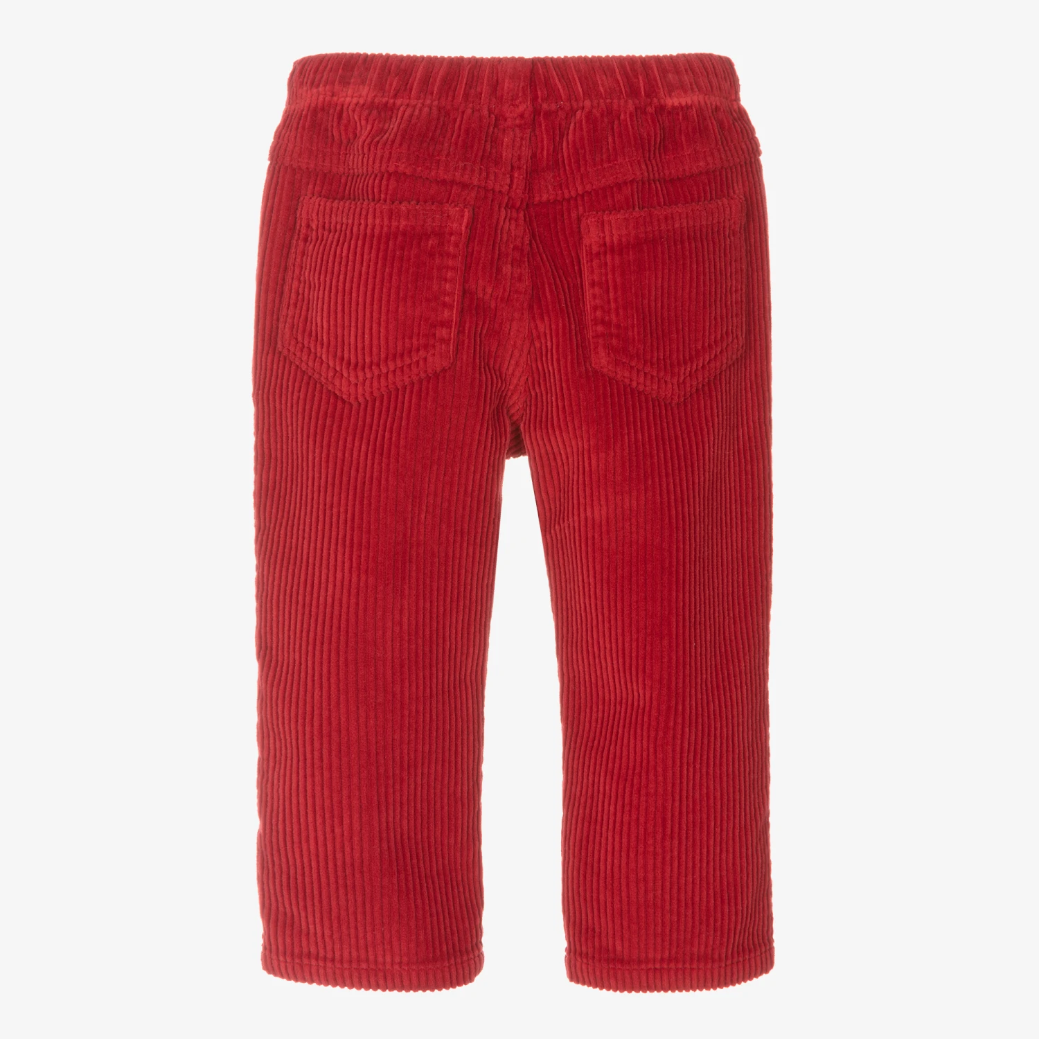 Il Gufo Boys Red Corduroy Trousers 2 Il Gufo Boys Red Corduroy Trousers - Image 2