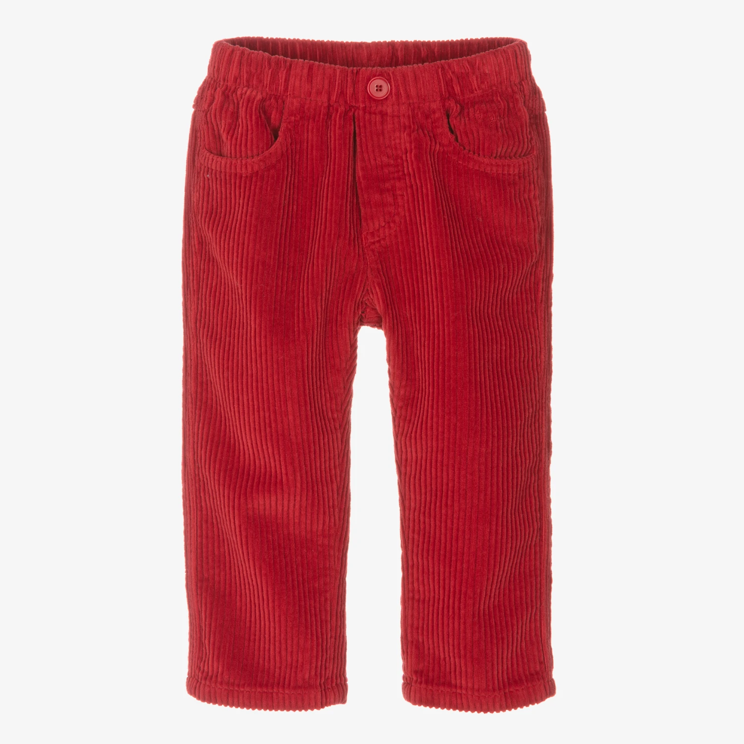 Il Gufo Boys Red Corduroy Trousers 1 Il Gufo Boys Red Corduroy Trousers