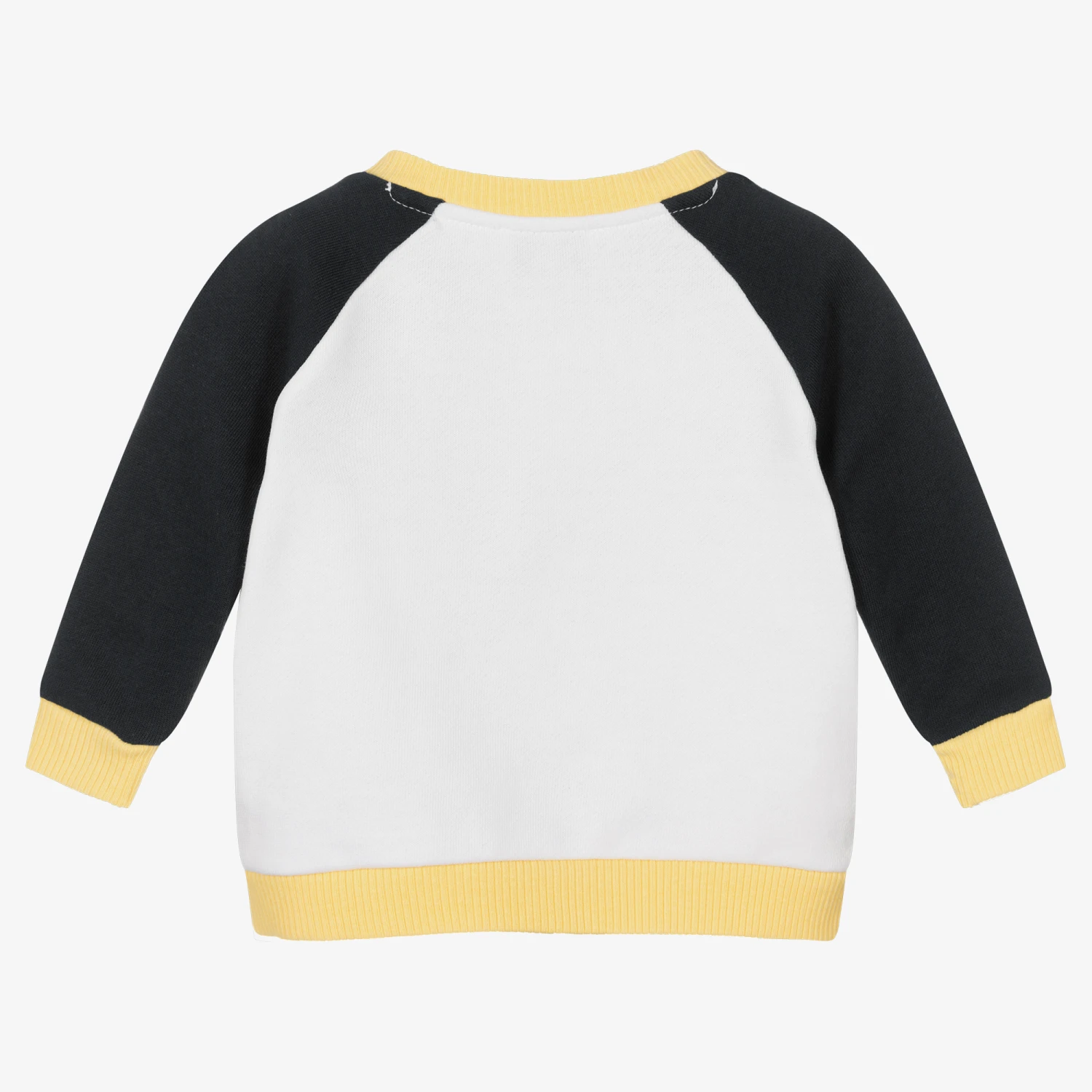 KENZO KIDS Boys White & Blue Elephant Sweatshirt 2 KENZO KIDS Boys White & Blue Elephant Sweatshirt - Image 2