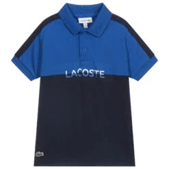 Lacoste Blue Sports Polo Shirt