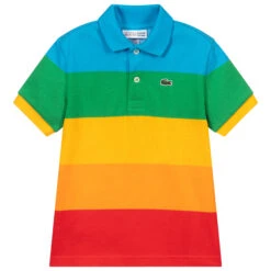 Lacoste Rainbow Polo Shirt