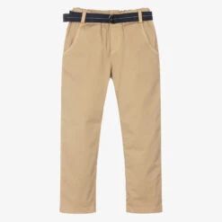 Lapin House Boys Beige Cotton Trousers