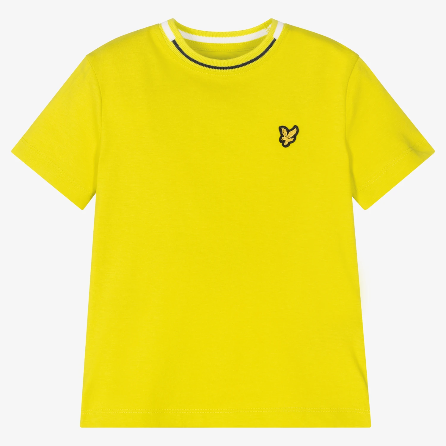 Lyle & Scott Boys Green Cotton T-Shirt