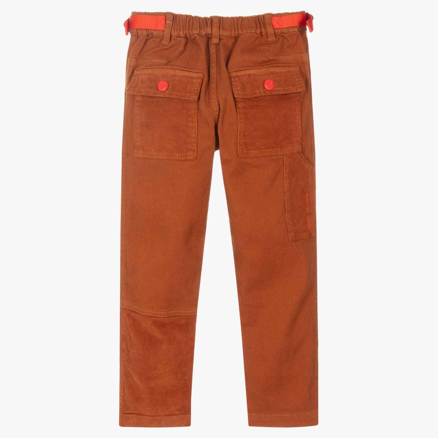 MARC JACOBS Boys Brown Cotton Trousers 3 MARC JACOBS Boys Brown Cotton Trousers - Image 3