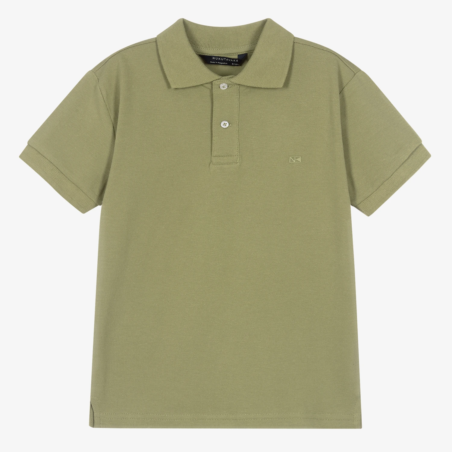 Mayoral Nukutavake Boys Green Cotton Polo Shirt 1 Mayoral Nukutavake Boys Green Cotton Polo Shirt