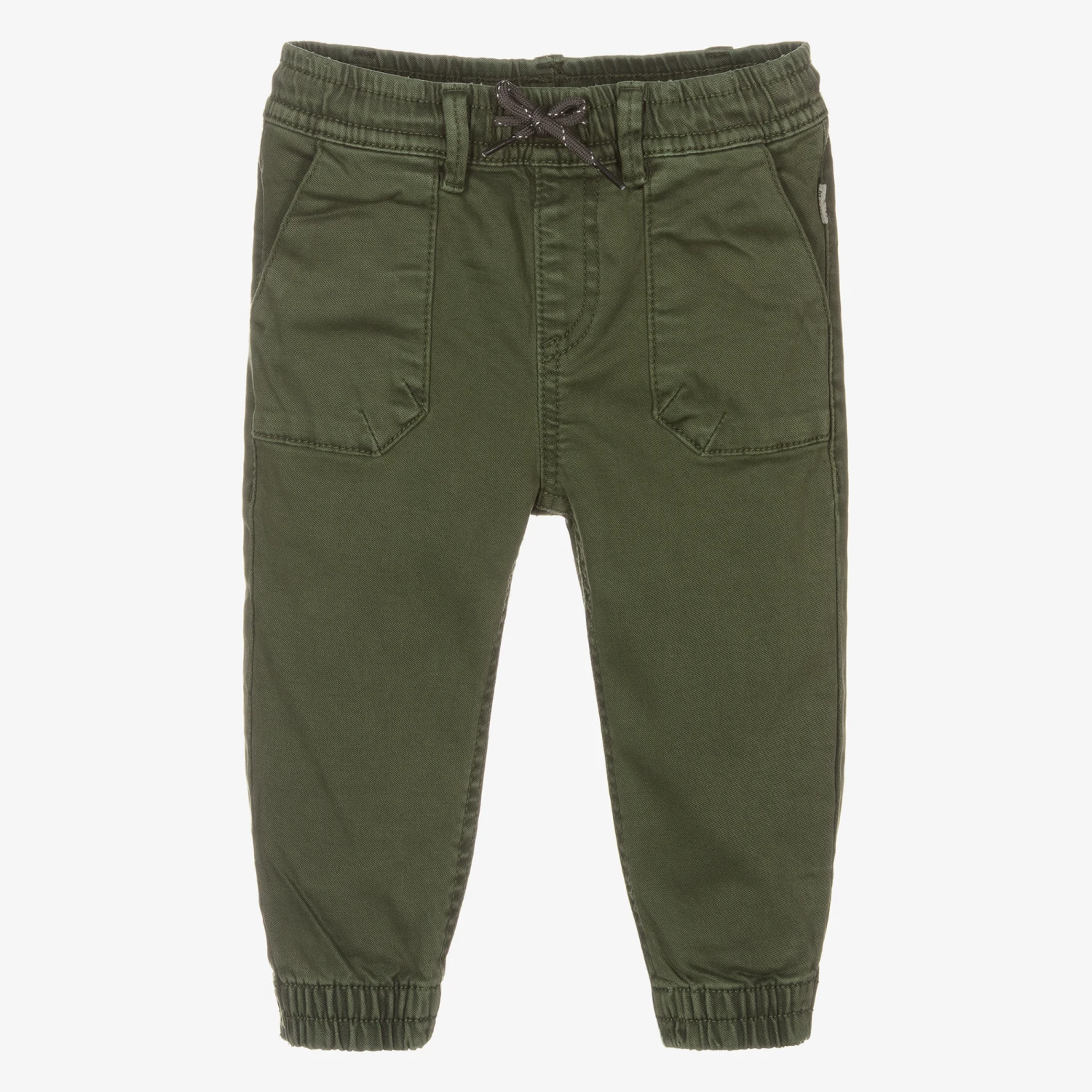 Mayoral Boys Green Cotton Trousers 1 Mayoral Boys Green Cotton Trousers