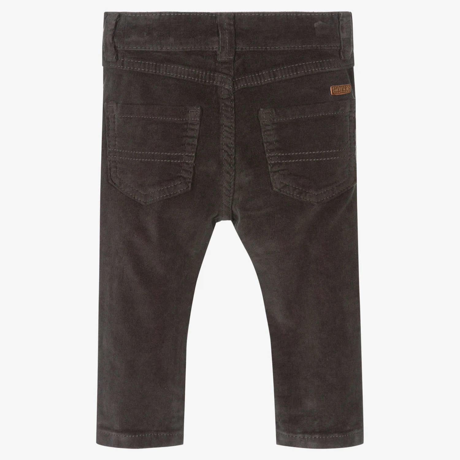 Mayoral Boys Grey Corduroy Trousers 2 Mayoral Boys Grey Corduroy Trousers - Image 2