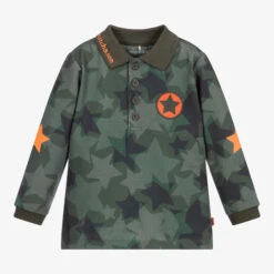 Mitch & Son Boys Green Cotton Polo Shirt