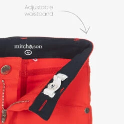 Mitch & Son Boys Red Cotton Trousers -Casual Wear Co Shop mitch son boys red cotton trousers 472055 c89600996f39f00776f95482a7240029b4947b24