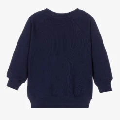 Molo Boys Blue Cotton Sweatshirt -Casual Wear Co Shop molo boys blue cotton sweatshirt 447726 e342f1f222d21953ef0412b6d3ff83b7e93a05dc