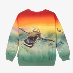 Molo Boys Red & Green Cotton Sweatshirt -Casual Wear Co Shop molo boys red green cotton sweatshirt 482247 df31969535fd4868835c6e12eb5fc7157b308b0c