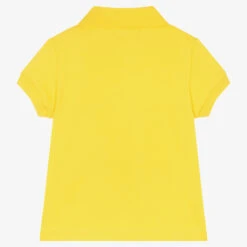 Casual Wear Co Shop -Casual Wear Co Shop moschino boys yellow cotton polo shirt 508680 60c6223fee6d2827a327cb6fe37a08076bfaf5ab
