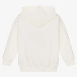 Moschino Kid-Teen Ivory Cotton Bear Logo Hoodie -Casual Wear Co Shop moschino ivory cotton bear logo hoodie 476650 d736434bc2a5cc836e7a6b0ea81865f3d71ca666