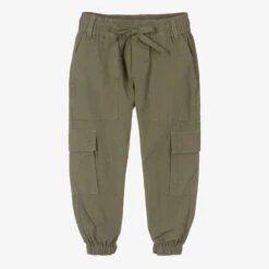 Naturino Boys Green Cotton Trousers
