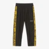 Off-White Boys Black Industrial Logo Trousers