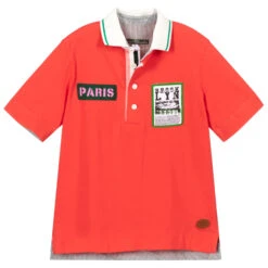 Pan Con Chocolate Red Cotton Jersey Polo Shirt -Casual Wear Co Shop pan con chocolate red cotton jersey polo shirt 390894 fb618ed791d02135789d6cbb6005d7d5c4567d1b