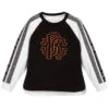 Roberto Cavalli Black & White Logo Sweatshirt