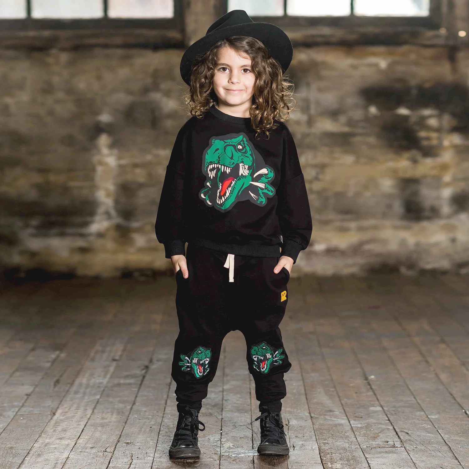 Rock Your Baby Boys Black Destroy Sweatshirt 2 Rock Your Baby Boys Black Destroy Sweatshirt - Image 2