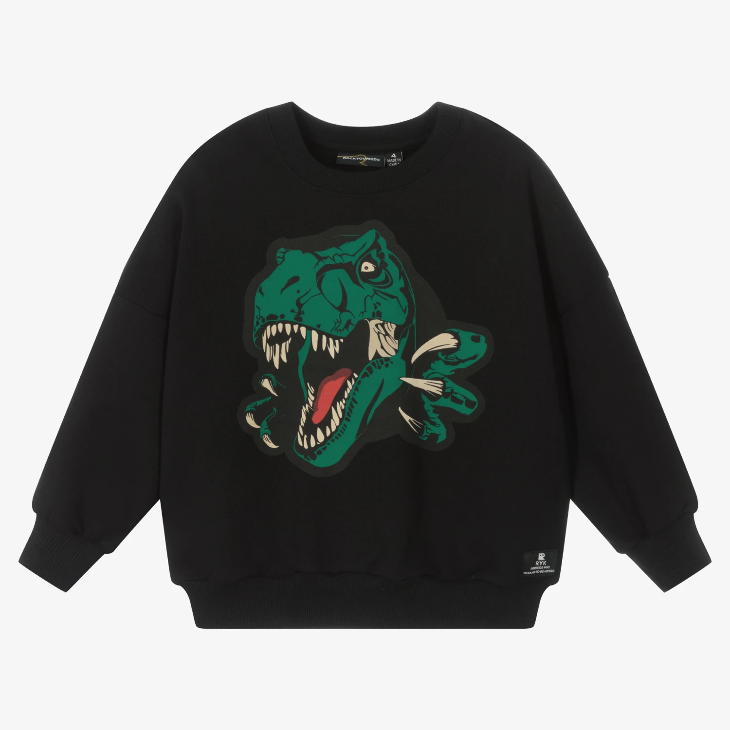 Rock Your Baby Boys Black Destroy Sweatshirt 1 Rock Your Baby Boys Black Destroy Sweatshirt