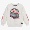 Rock Your Baby Boys Grey Rodger Dodger Hotwheels Sweatshirt