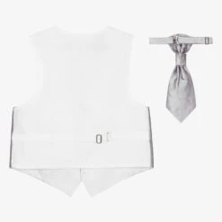 Romano Vianni Boys Silver Grey Waistcoat & Adjustable Tie Set -Casual Wear Co Shop romano boys silver grey waistcoat adjustable tie set 115662 639d115c85938dfe5ea4bc6587b00a47e1f9a810