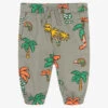 Stella McCartney Kids Boys Khaki Green Jungle Trousers