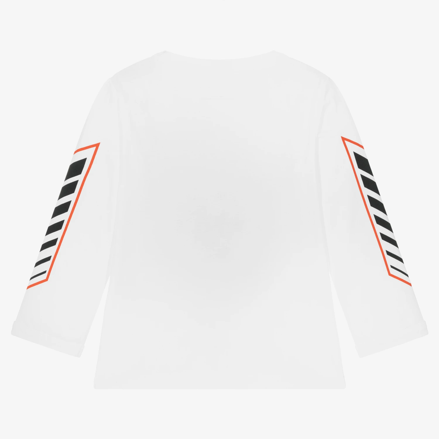 Stella McCartney Kids White Cotton Motocross Logo Top 2 Stella McCartney Kids White Cotton Motocross Logo Top - Image 2
